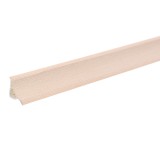 Plinta PVC pentru blat baie sau bucatarie, Korner, Fino Straw, cu margini flexibile cauciucate, 23 mm, 3 m