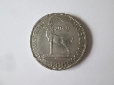 Rhodesia de Sud 2 Shillings 1949 regele George VI aUNC