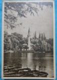 Carte postala, Bucuresti, Parcul Libertatii, 1956