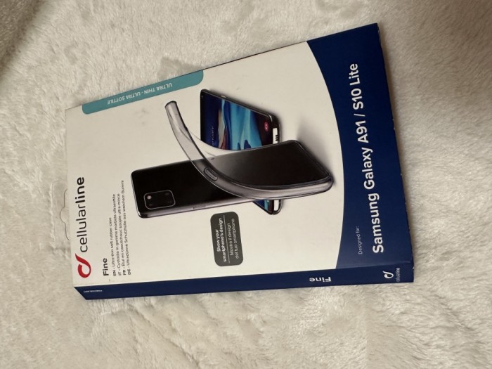 cellularline Fine&nbsp;Samsung Galaxy A91 / S10 Lite case