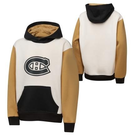 Montreal Canadiens hanorac cu glugă pentru copii Color Blocked Flc Hd - Dětsk&eacute; L (11 - 12 let)
