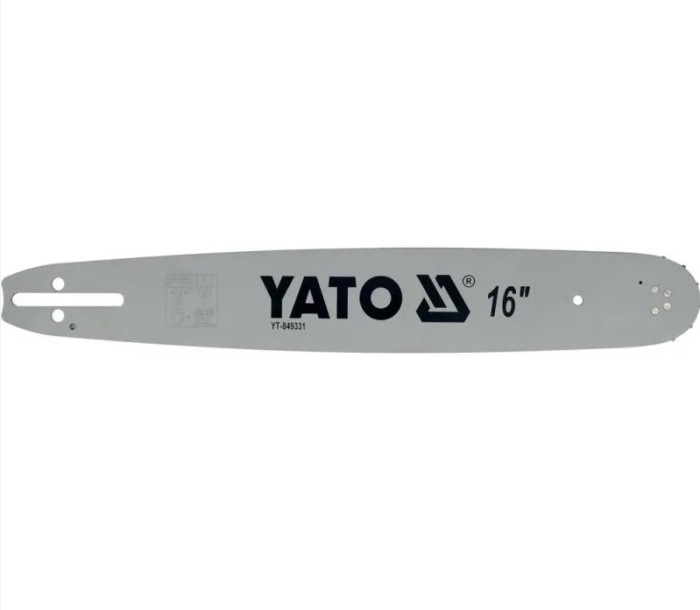 YATO Lama drujba tip U, lungime 400 mm, pas 0.325, grosime 1.3 mm, 66 dinti