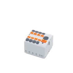 Conectori 8 PTFIX 2.5mm pe sina DIN