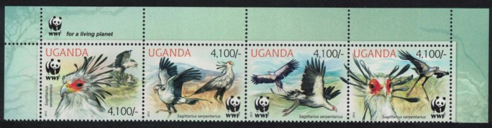 UGANDA 2012 WWF FAUNA PROTEJATA PASARI