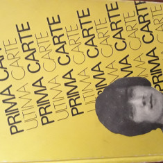 Prima carte Ultima carte Catalin Bursaci 1977