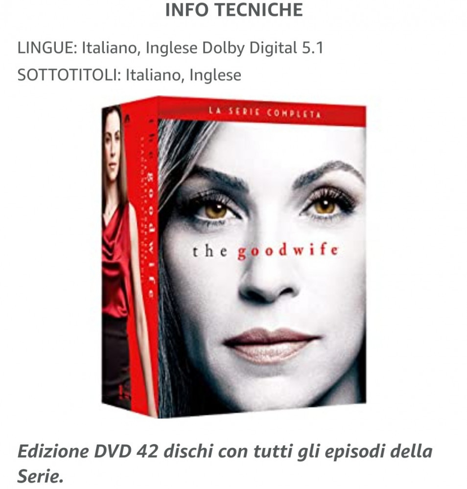 Film Serial The Good Wife: The Complete Series Sezoanele 1-7 Originale, DVD,  Engleza, warner bros. pictures | Okazii.ro