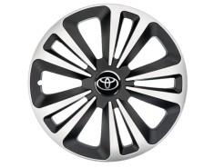 Set 4 Capace Roti Terra Gri-Negru R14 pentru gama auto Toyota