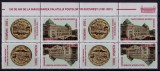 Cumpara ieftin RO 2001 ,LP 1575 ,&quot;100 ani P.Postelor &quot; ,blocx4 cu tete-beche, jos comun , MNH, Nestampilat