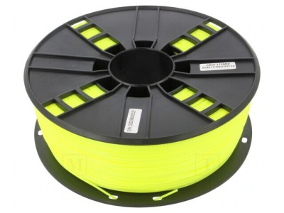 Filament ABS 1.75mm Galben Strălucitor 1kg foto