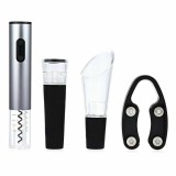Set cadou 4 piese, Tirbuson electric cu accesorii vin