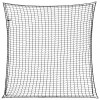 VidaXL Plasă de remorcă cu funie elastică, negru, 3x3 m, PP