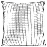 Cumpara ieftin Plasă de remorcă cu funie elastică, negru, 3x3 m, PP