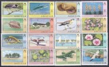 DB1 Anguilla 1977 - 78 Flora Pesti Pasari 16 v. MNH, Nestampilat