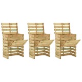 Cumpara ieftin Compactor de gradina cu lamele 3 pcs Verde 110 x 58 x 113 cm