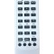 Telecomanda audio programabila 25 KEYS - 3 (697-3)