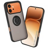 Husa pentru Honor 600 Pro / 600, Techsuit, Glinth, Neagra
