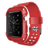 Husa Protectie Ceas OEM Tough pentru Apple Watch Series 1 / 2 / 3 38 mm, TPU - Plastic, Rosie