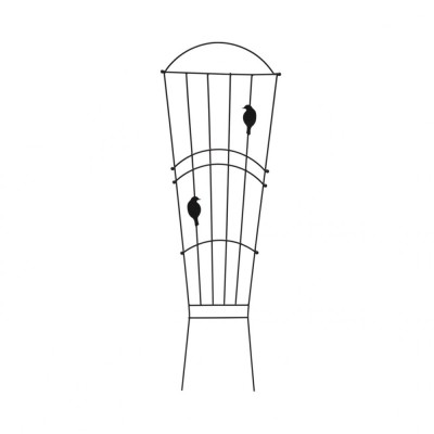 Suport metalic pentru plante, gradina, 40x117 cm, Chomik foto