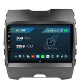 Cumpara ieftin Navigatie Ford Edge (2016-2021), Android 12, P-Octacore 2GB RAM + 32GB ROM, 9 Inch - AD-BGP9002+AD-BGRKIT110