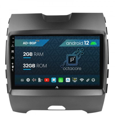 Navigatie Ford Edge (2016-2021), Android 12, P-Octacore 2GB RAM + 32GB ROM, 9 Inch - AD-BGP9002+AD-BGRKIT110 foto