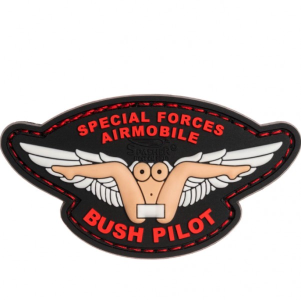 Patch &quot;BUSH PILOT&quot; 3D [JTG]