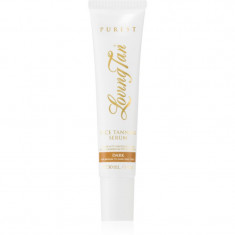 Loving Tan Purest ser autobronzant pentru fata culoare Dark 30 ml