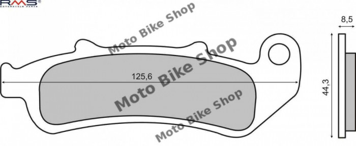 MBS Placute frana (Sinter) echivalent MCB658 /Honda CBR 1000 &#039;93-&#039;99, Cod Produs: 225100942RM