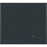 Plita incorporabila inductie Aeg IAE64843FB, 4 zone de gatit, Touch control, 60 cm, gri inchis