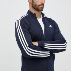 adidas bluză bărbați, culoarea bleumarin, cu imprimeu H46100