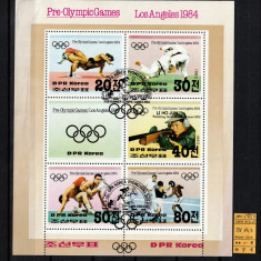 Timbre Coreea Nord, 1983 | Jocurile Olimpice Los Angeles '84 - Olimpiadă | aph