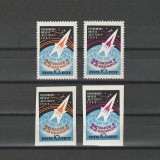 Prima Aniversare a Zborului lui Titov Sc. 2622-2624 (Scott) 1962 dantelat + nedantelat