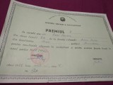 Cumpara ieftin DIPLOMA PREMIUL AL I CL. III LICEUL AVRAM IANCU LOC. BRAD JUD.. HUNEDOARA 71-72