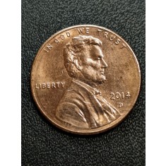 B 11 Moneda 1 Cent SUA 2014 D