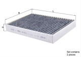 Filtru habitaclu cu carbon activ MAHLE LAK675/2/S