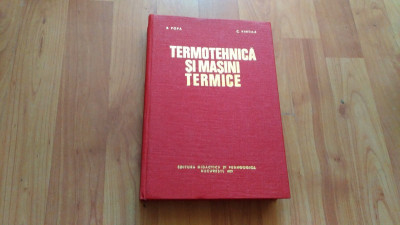 TERMOTEHNICA SI MASINI TERMICE-B.POPA-C.VINTILA foto