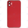 Capac baterie incl. cadru (fără logo) roșu pentru iPhone 11