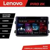 Navigatie Fiat Ducato 2021- Lenovo Qled 2K Octa Core 8+256 360 DSP carplay android auto radio gps internet KIT-ducato2024+PRO-2K-9-8+256 CarStore Tech