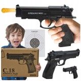 Pistol / pușcă cu bile 6 mm, replică ASG metalic și plastic, 800 bile incluse, 230 FPS, 20 cm