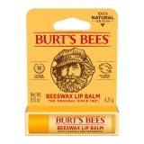 Balsam de buze Burt&amp;#039;s Bees Original Beeswax, cu mentă și vitamina E, 4.25 g
