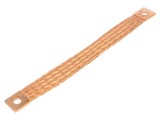 Trese bandă de &icirc;mpăm&acirc;ntare 25mm&sup2; 200mm &Oslash;1: 9mm &Oslash;2: 9mm