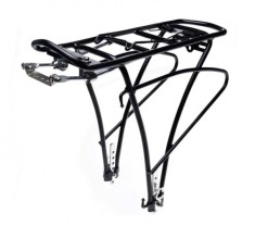 Portbagaj spate biciclete, 24&quot;-28&quot;, aluminiu ranforsat, fixare cadru, culoare ne... Cod:AWR1911
