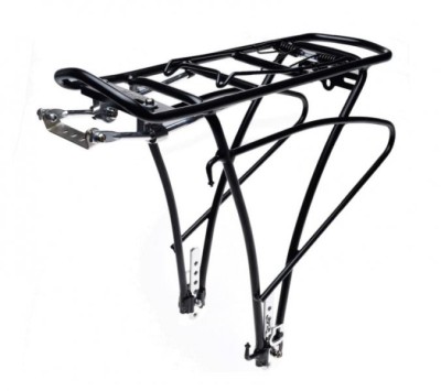 Portbagaj spate biciclete, 24&amp;quot;-28&amp;quot;, aluminiu ranforsat, fixare cadru, culoare ne... Cod:AWR1911 foto