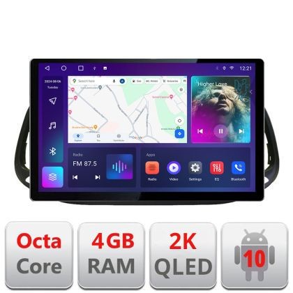 Navigatie dedicata Fiat Doblo 2015-2018 N-DOBLO15 Edonav ecran 13&quot; 2K 8 si 128 Android Waze USB Navigatie 4G 360 Toslink Youtube R CarStore Technology