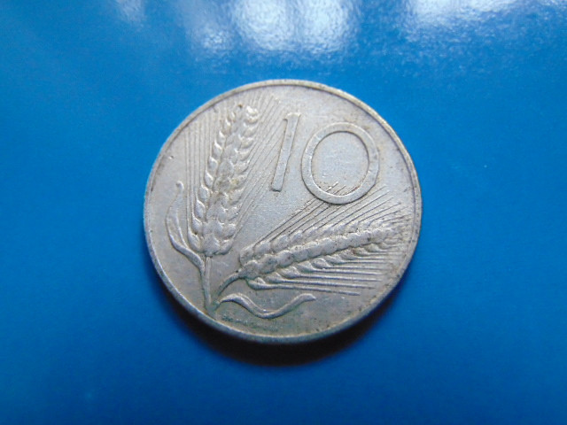 ITALIA-10 LIRE 1955