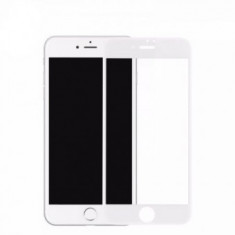 Folie protectie display sticla 6D FULL GLUE Apple iPhone 8 Plus WHITE foto