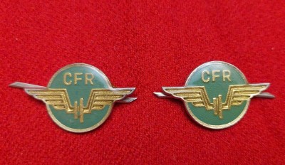 Pereche semne de arma CFR foto