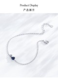 Cumpara ieftin Bratara din Argint 925 , zBlue Drop, cu Zirconia Albastru Regal E i Cristal