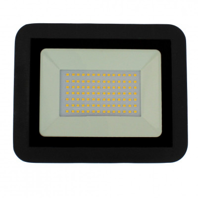 Proiector LED Well, 50 W, 4000 lm, IP65, 4000 K, Negru foto