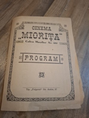 Program Cinema Miorita foto