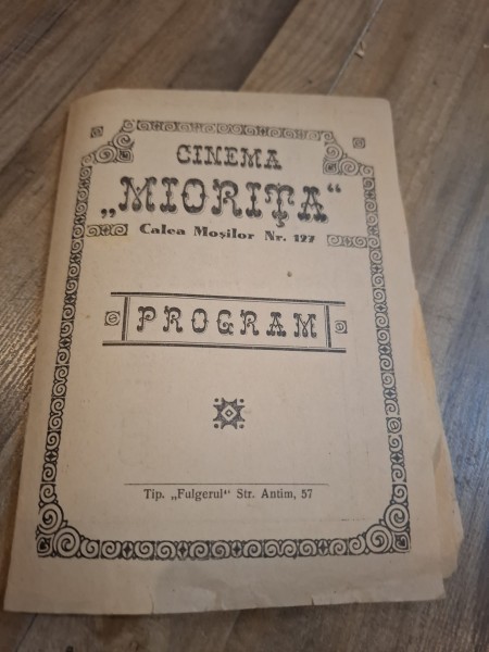 Program Cinema Miorita